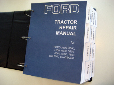 ford tractor repair manual 5600