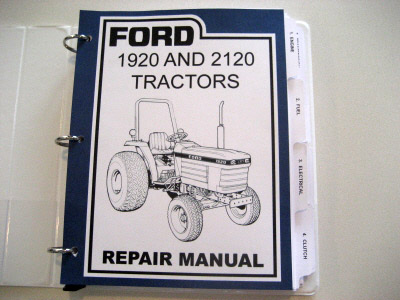 Ford tractor 2120 repair manual #2