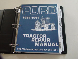 Repair manuel 601 ford #9